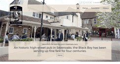 Desktop Screenshot of blackboysevenoaks.co.uk